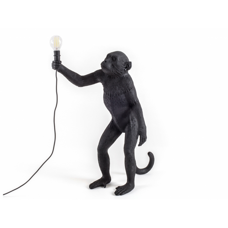 Уличный торшер Seletti THE MONKEY LAMP BLACK STANDING