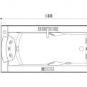Ванна с гидромассажем Jacuzzi® AURA UNO