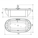 Ванна з гідромасажем Jacuzzi® ANIMA DESIGN BUILT-IN