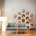 Книжкова шафа Cappellini WOODEN CLOUD