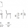 Стілець Cappellini BAC TWO