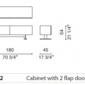 Креденс Cappellini LUXOR