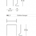 Вішалка Cappellini HANGMAN