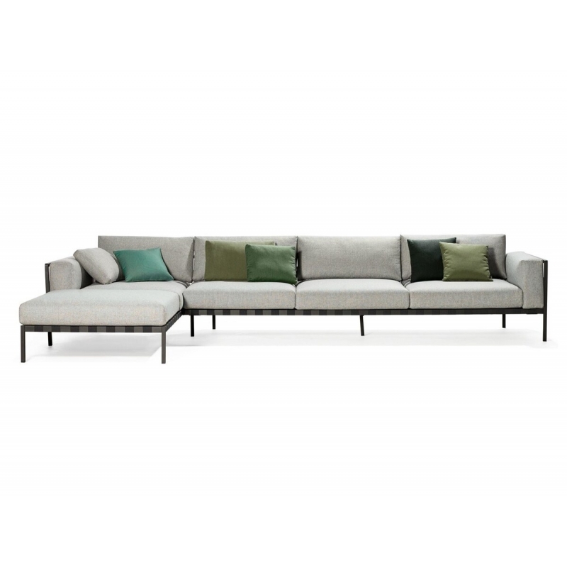 Садовий диван TRIBÙ NATAL ALU SOFA