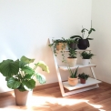Книжкова шафа AMBIVALENZ FLÄPPS LEANINGSHELF - WHITE