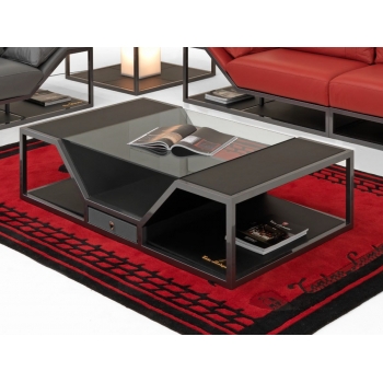 Кавовий, журнальний столик Tonino Lamborghini Casa LONG BEACH MODERN
