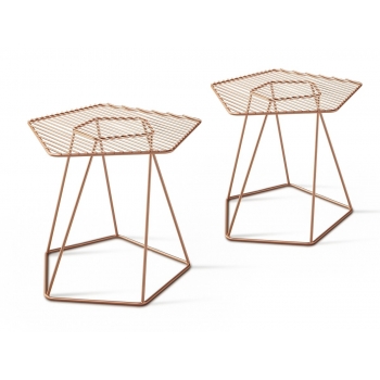 Кавовий, журнальний столик Bonaldo TECTONIC
