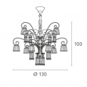 Люстра Bellart 1818-L25L