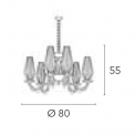 Люстра Bellart 1811-L6L