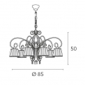 Люстра Bellart 1801-L6L