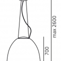 Світильник підвісний Artemide NUR 1618