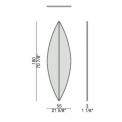 Настінне дзеркало Porada SURF 1